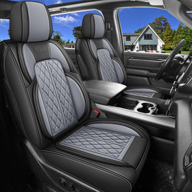DuDuWang front seat cover packaging showing product and color, protects seats