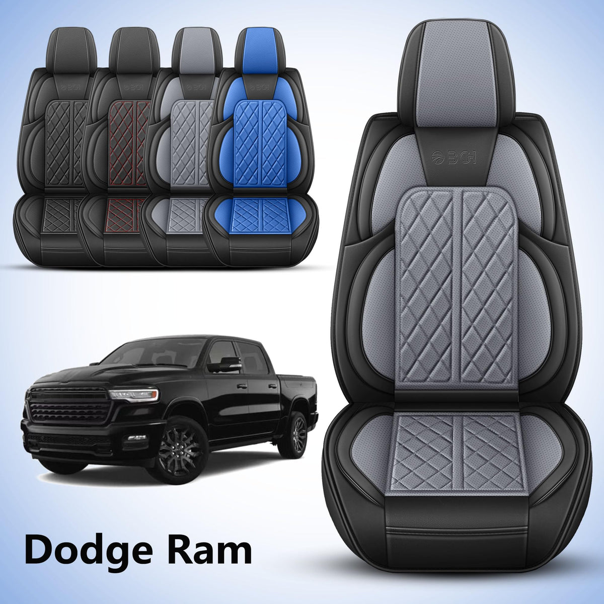 DuDuWang back of front seat detail showing secure fit and protection