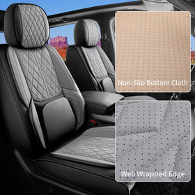 DuDuWang seat cover installed on driver side for neat practical upgrade