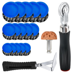 Dueilgo lifestyle roadside repair with kit enabling on-the-go tire fixes