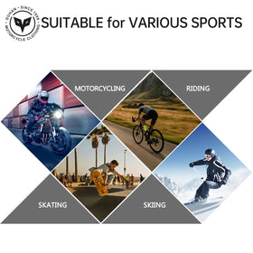 DUHAN knee pads packed in bag showing portability for travel convenience