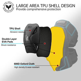 DUHAN closeup of TPU shell showing durable impact-resistant surface benefit