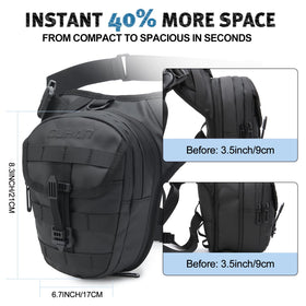 DUHAN waterproof zipper detail protecting contents from rain benefit secure storage