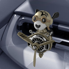 DUHKHAS pilot dog propeller closeup illustrating airflow-driven scent dispersion