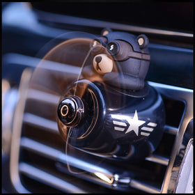 DUHKHAS silicone vent clip detail showing secure grip and no-scratch hold