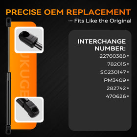 Dukuge mounting end detail illustrating OEM-style ball socket for secure fit