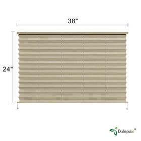 Dulepax close-up of pleat texture highlighting durable fabric and neat folds