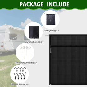 Dulepax lifestyle camping scene showing shaded outdoor living benefit
