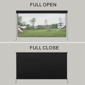 Dulepax in a motorhome at night showing privacy and darkness benefit