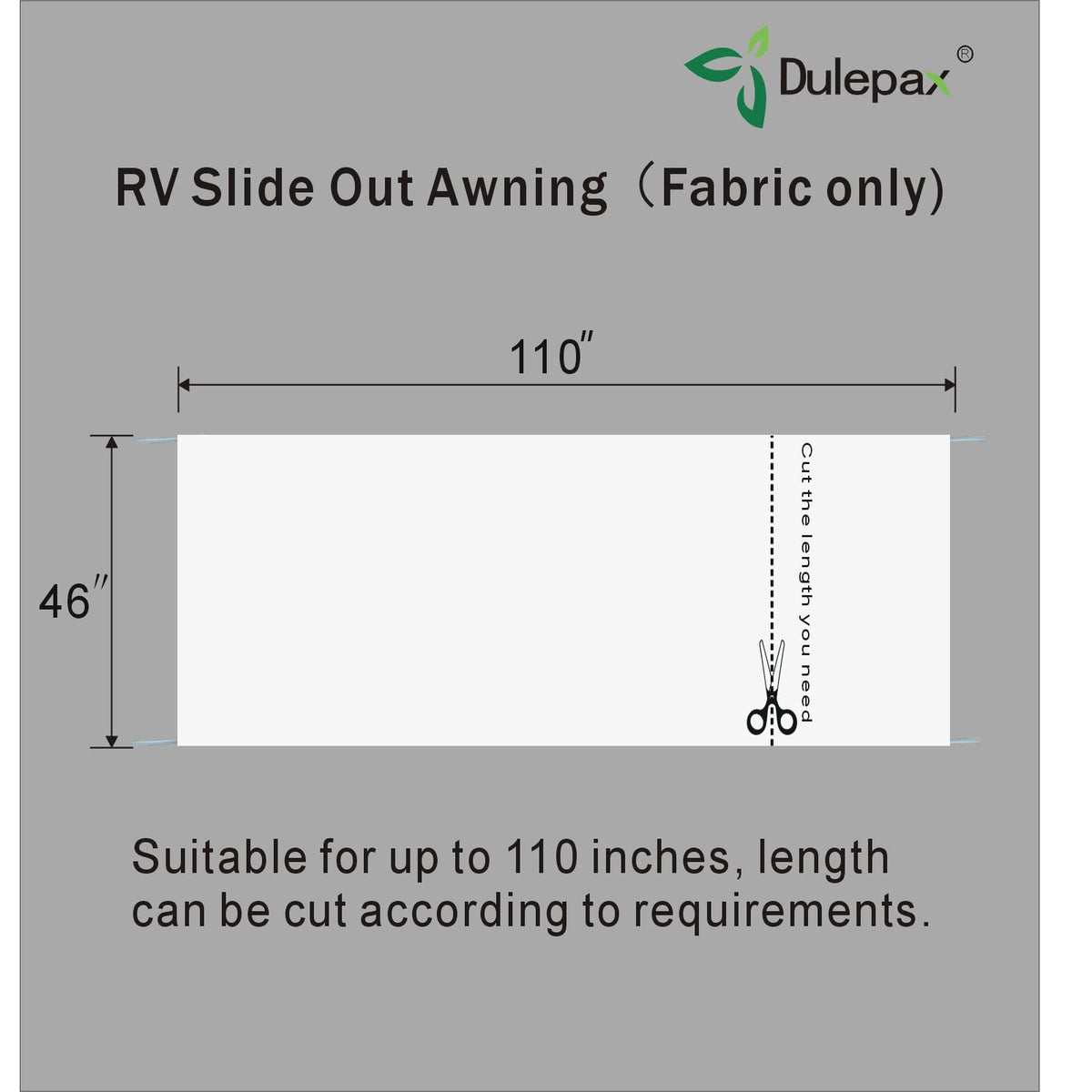 Dulepax sewn polycord edge detail demonstrating secure channel fit