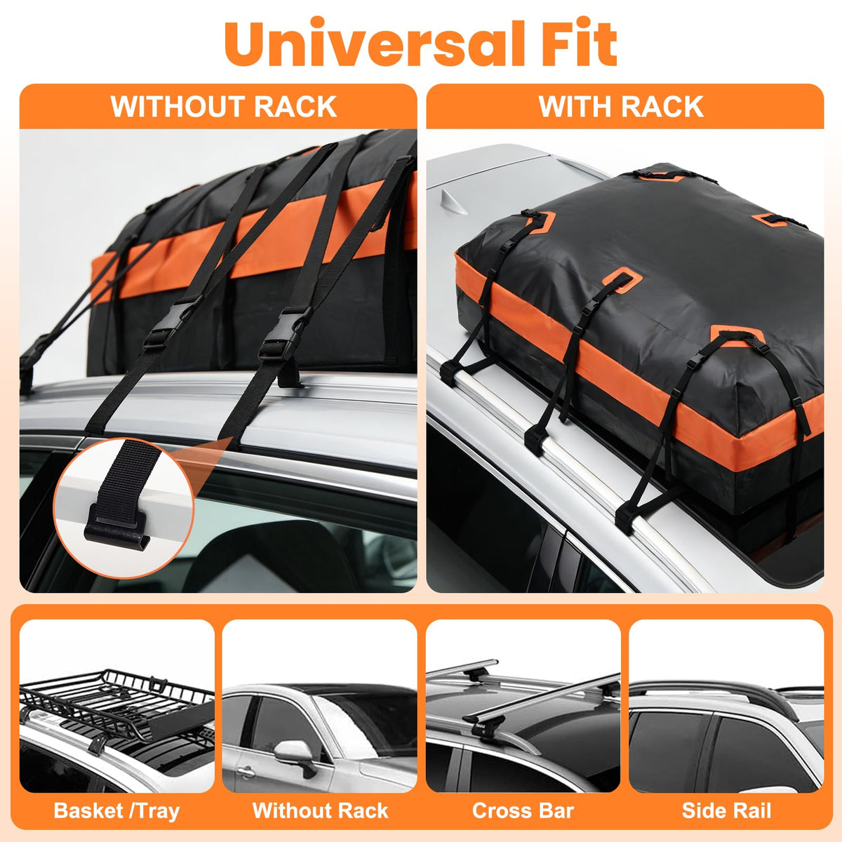 DUMOS next to suitcases showing scale to easily hold multiple luggage items