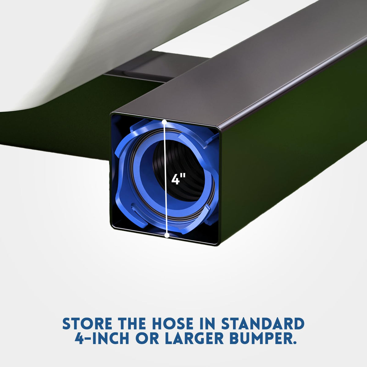 DUMPMAN end cap and bayonet fitting detail ensuring leak-proof seal
