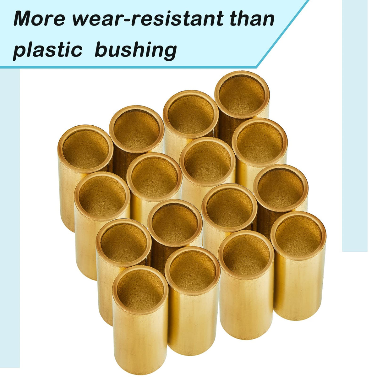 Dunzy bushing installed in a leaf spring eye demonstrating restored movement
