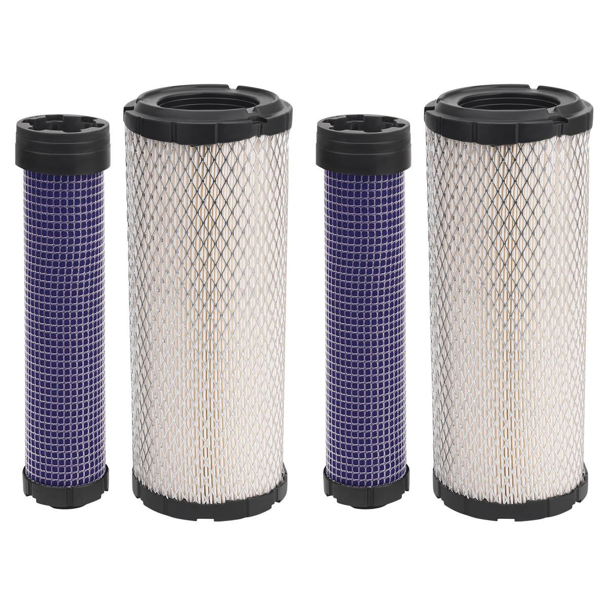 DUOOK front packaging showing both filters and clear fit information benefit quick identification