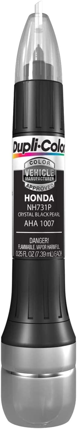 Dupli-Color bottle front label showing color code NH731P and benefit of accurate match