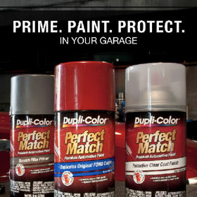 Dupli-Color being used on a door jamb for precise Toyota touch-up repair benefit