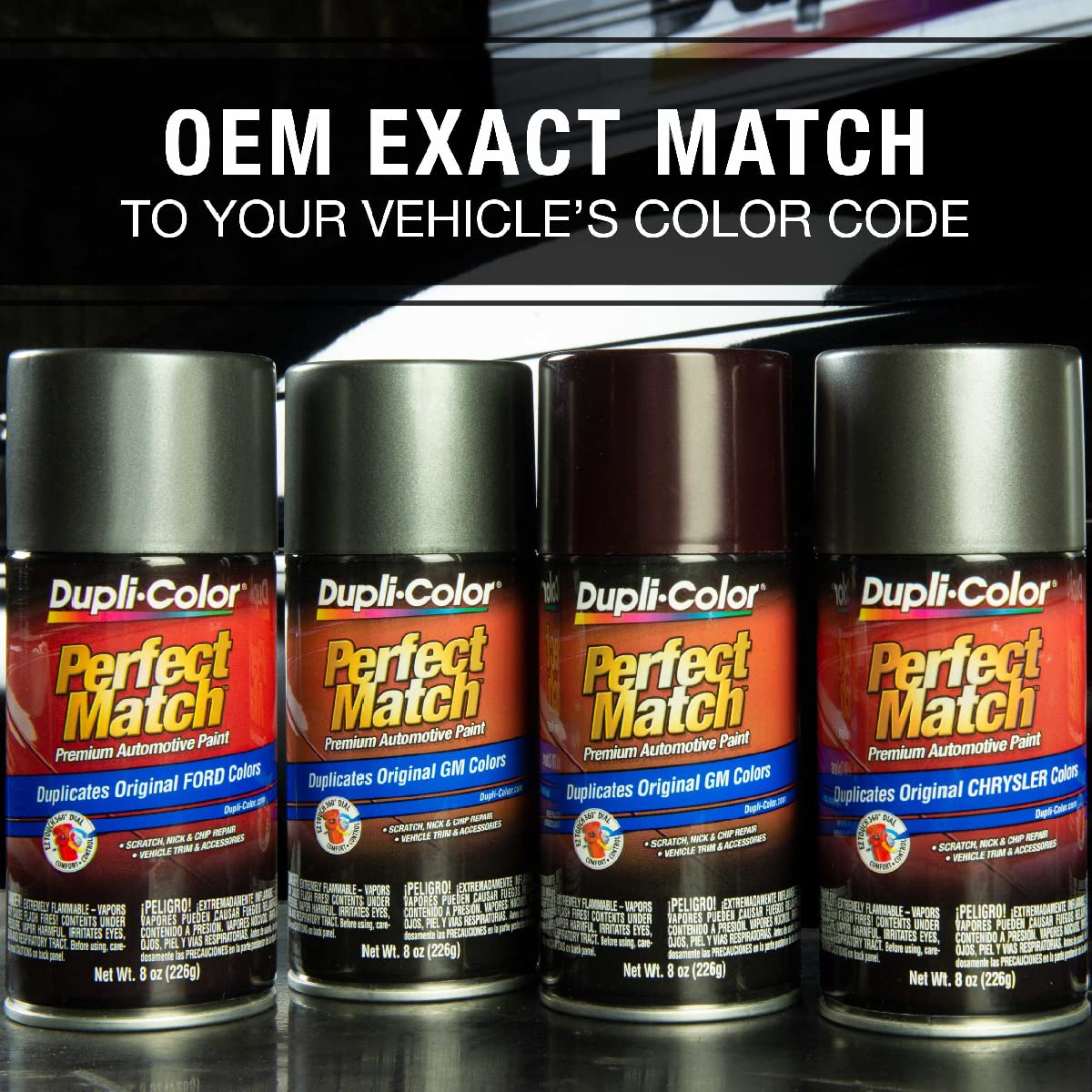 Dupli-Color label and lid B92P close-up highlighting the Honda color code