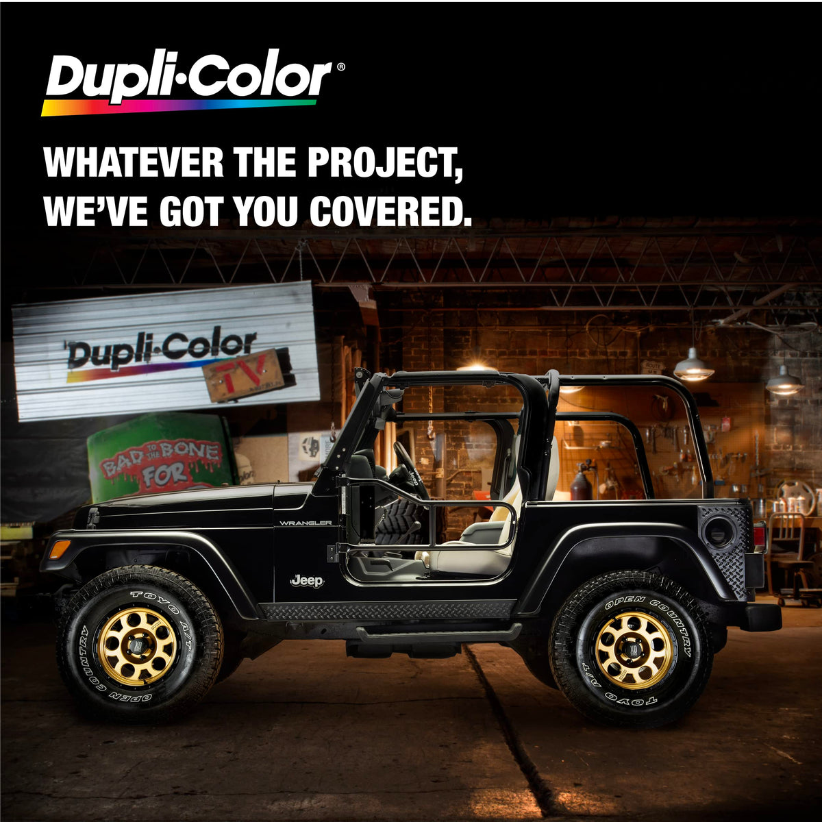 Dupli-Color with strainer kit showing clean pour and contaminant protection