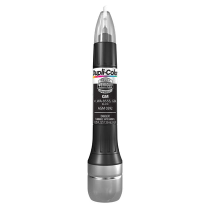 Dupli-Color touch-up pen front view showing applicator tip and ergonomic design benefit