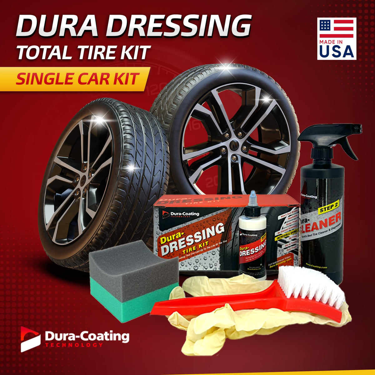 DURA-COATING close-up of 16 oz cleaner spray bottle for powerful prep