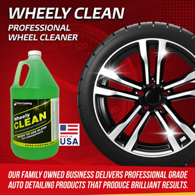 DURA-COATING Wheely Clean pouring from gallon to spray bottle for convenient refill