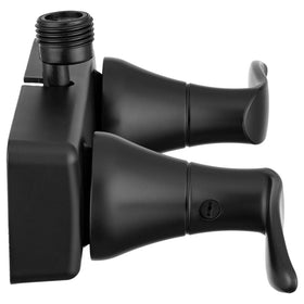 Dura Faucet matte black finish texture resisting corrosion and hiding wear