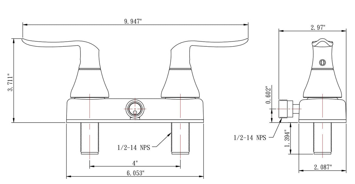 Dura Faucet next to common hand tools showing DIY installation scale