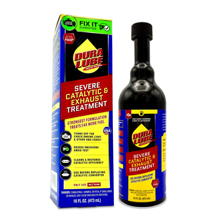 DURA LUBE front label showing product name and 16 fl oz benefit