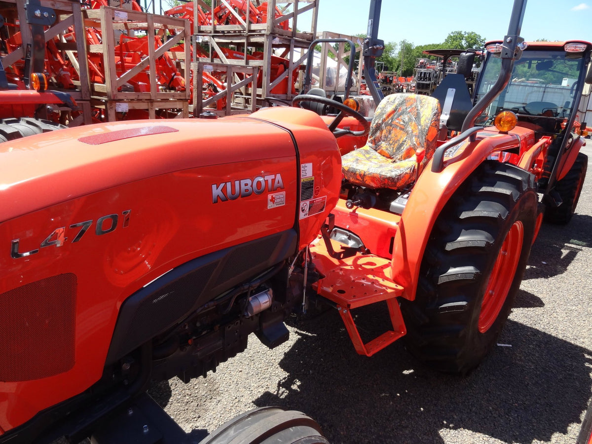 Durafit KU21 installed on Kubota tractor demonstrating secure protection