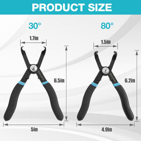 DURATECH detailed shot of 80° offset jaw for accessing deep-set fasteners