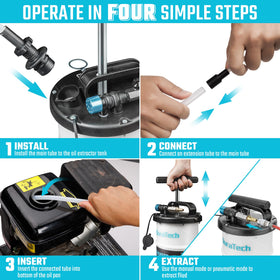 DURATECH brake-bleeding hose and rubber rings for versatile fluid work