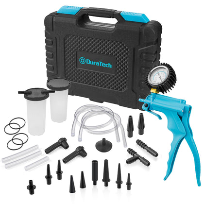 DURATECH front view of pump kit in case showing neat storage and portability