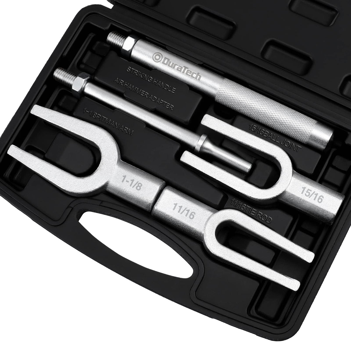 DURATECH front packaging showing full 5-piece separator set and case for quick identification
