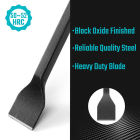 DURATECH three blades side-by-side illustrating 3/4", 1" and 1-1/2" size options