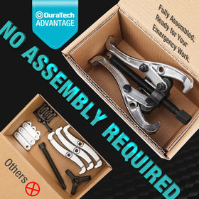 DURATECH close-up of chrome-plated jaws highlighting corrosion resistance and precise grip