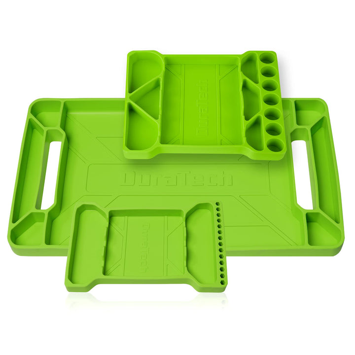DURATECH large tray front view showing capacity and non-slip surface for secure tools