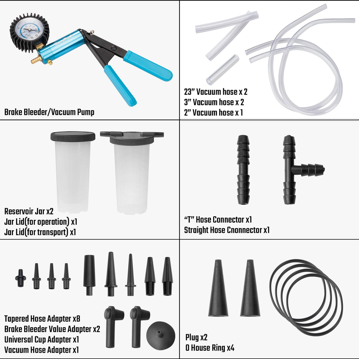 DURATECH metal handheld vacuum pump close-up for durability