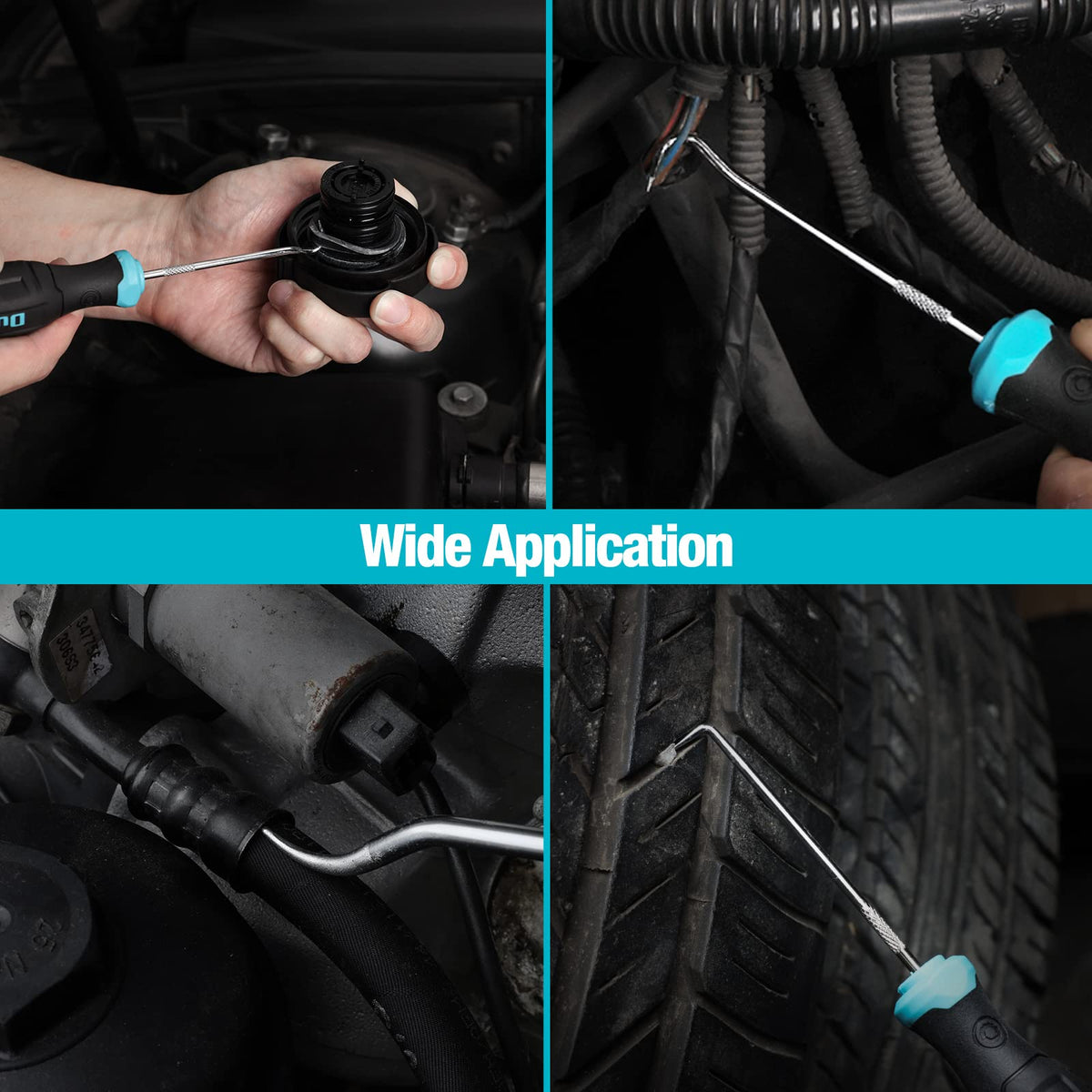 DURATECH molded storage tray holding all picks to prevent loss and damage