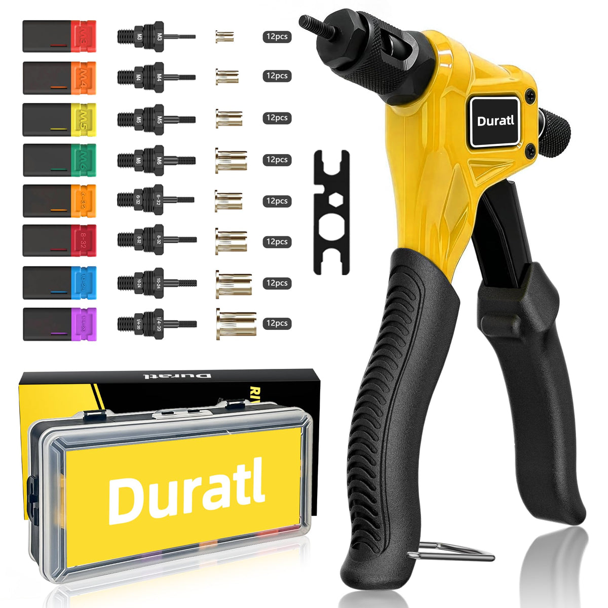 Duratl open case showing organized kit and fast identification for efficiency