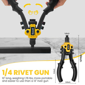 Duratl handle detail showing heat-treated steel and non-slip PVC grip benefit
