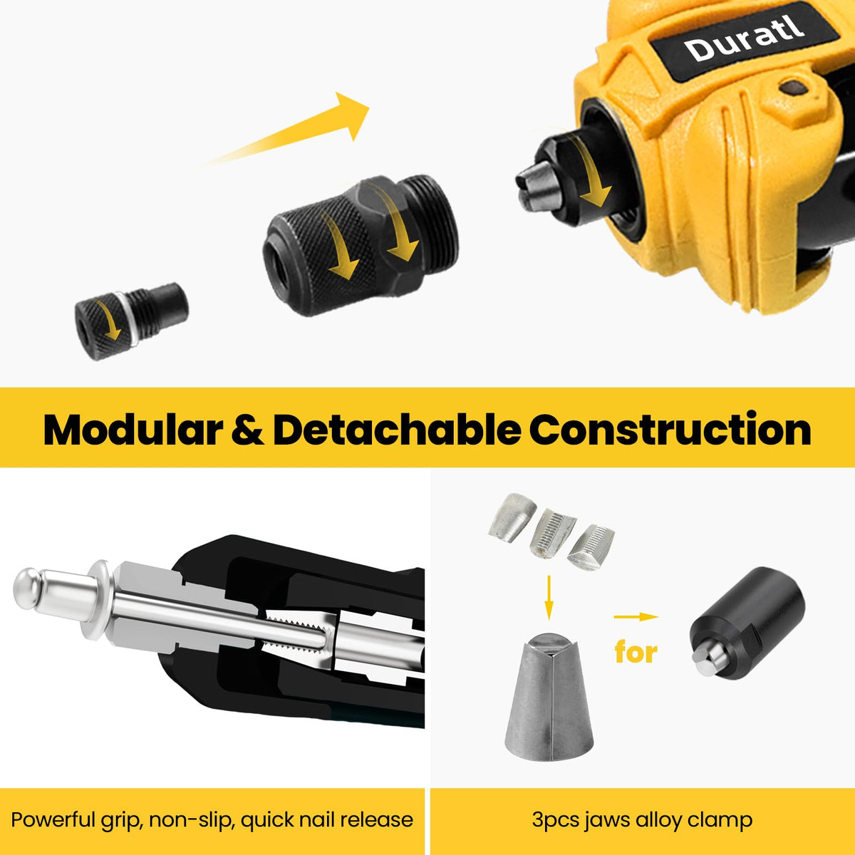 Duratl 200 aluminum blind rivets spread, plenty of supply benefit