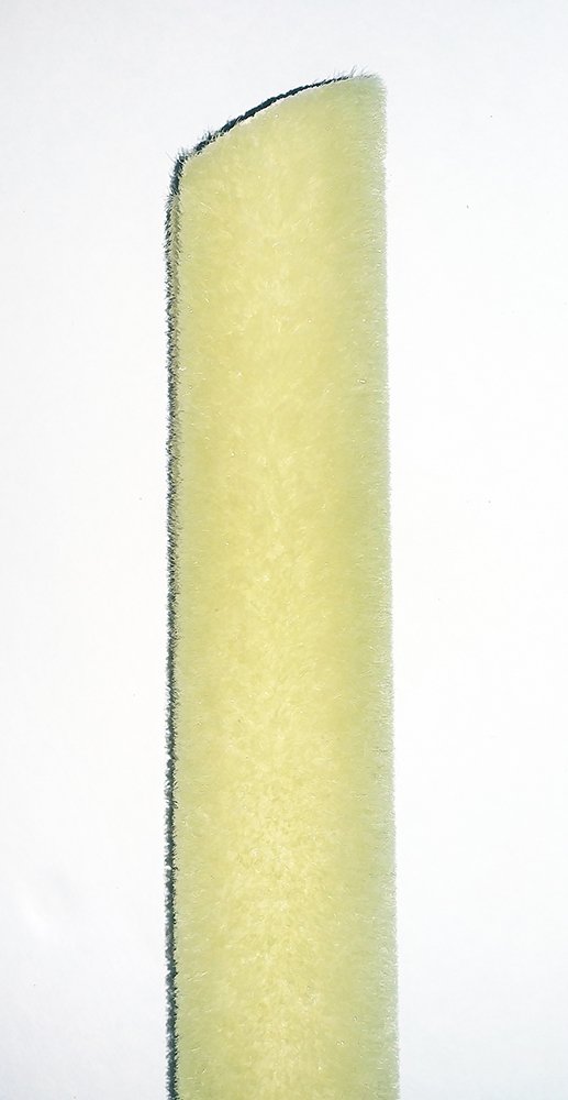Duratool DuraFoam next to ruler for accurate 18-inch size view