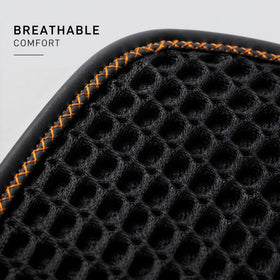 DUYUNCHEN backrest detail highlighting breathable structure and support