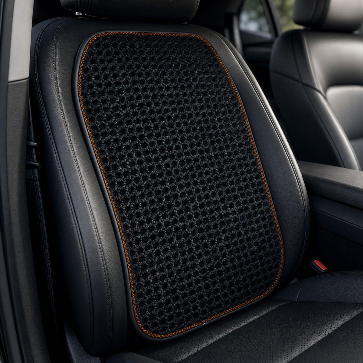 DUYUNCHEN front seat cushion installed showing cooling benefit
