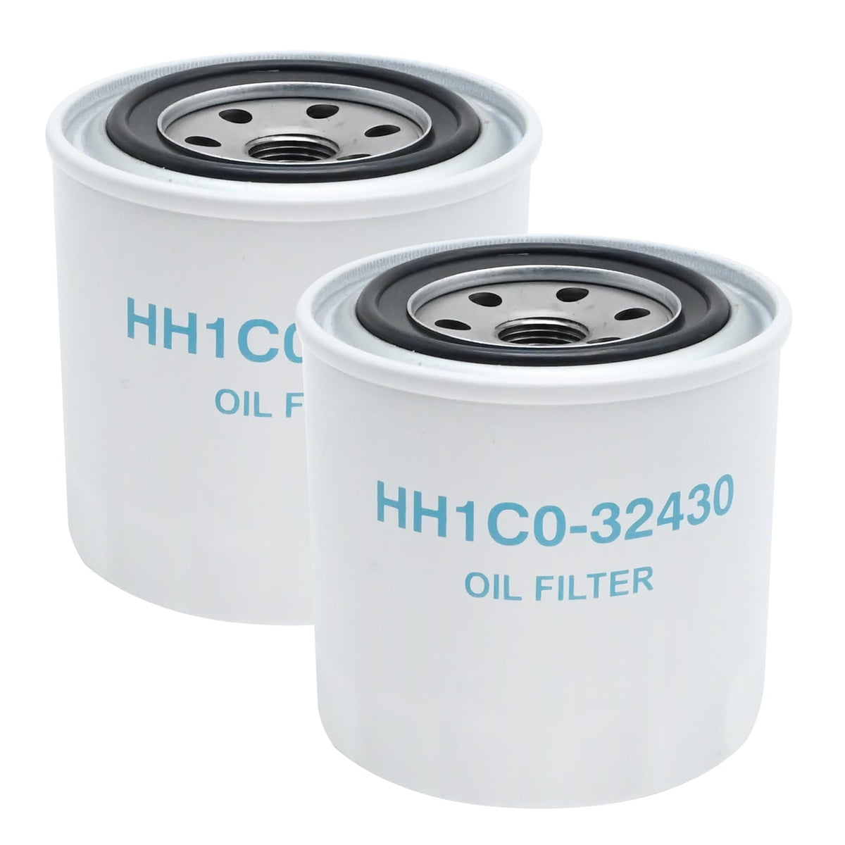 DUZFOREI front view two-pack filters showing durable build and compatibility benefit