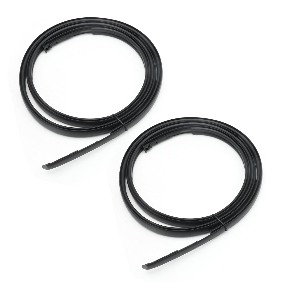 DUZFOREI front view of left and right drip molding set showing complete replacement benefits