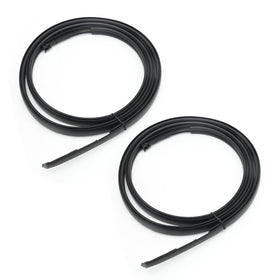 DUZFOREI front view of left and right drip molding set showing complete replacement benefits