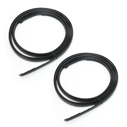DUZFOREI front view of left and right drip molding set showing complete replacement benefits