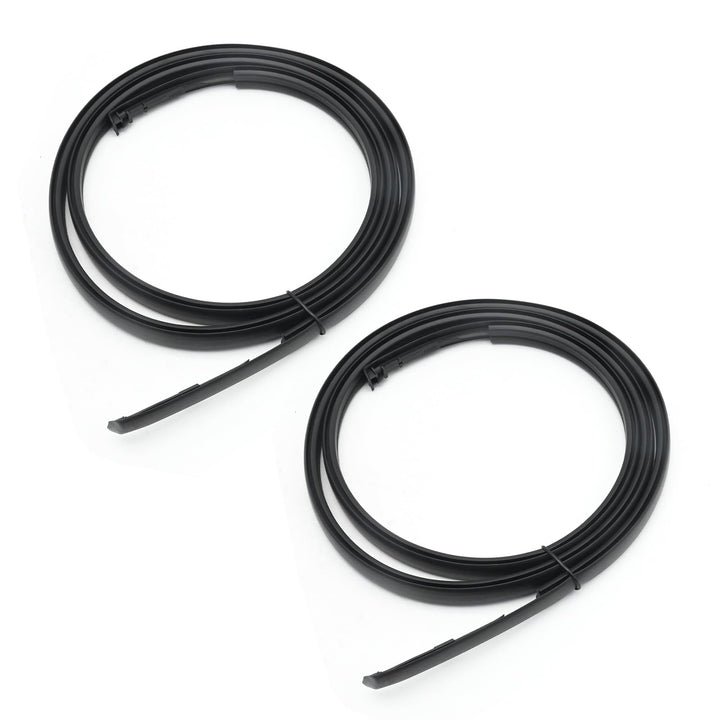 DUZFOREI front view of left and right drip molding set showing complete replacement benefits