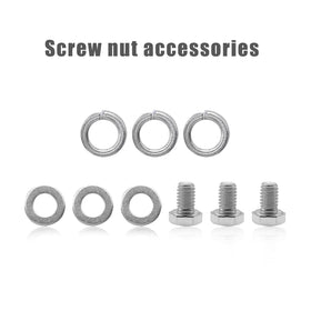 DUZFOREI kit hardware laid out showing included screws and washers for secure install